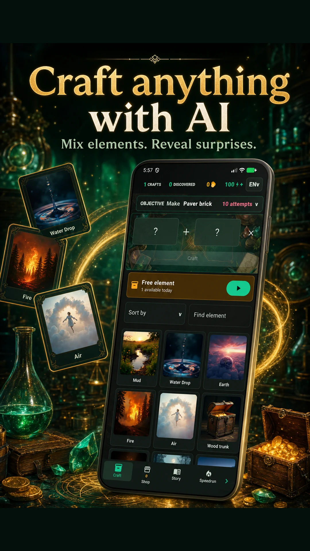 AI Crafting Machine screenshot
